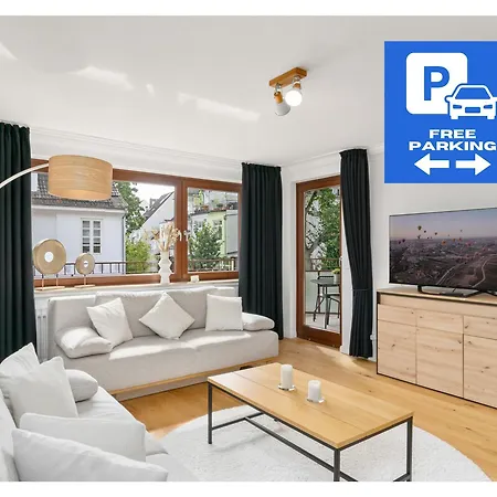 Mel&bens Modern Oak-apartments Fuer Bis Zu 12 Personen 아파트 *