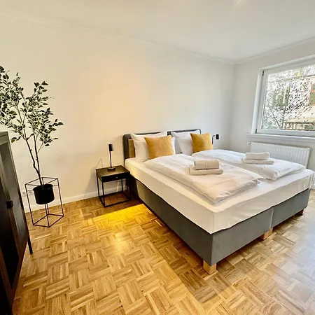 Mel&bens Modern Oak-apartments Fuer Bis Zu 12 Personen Bremen