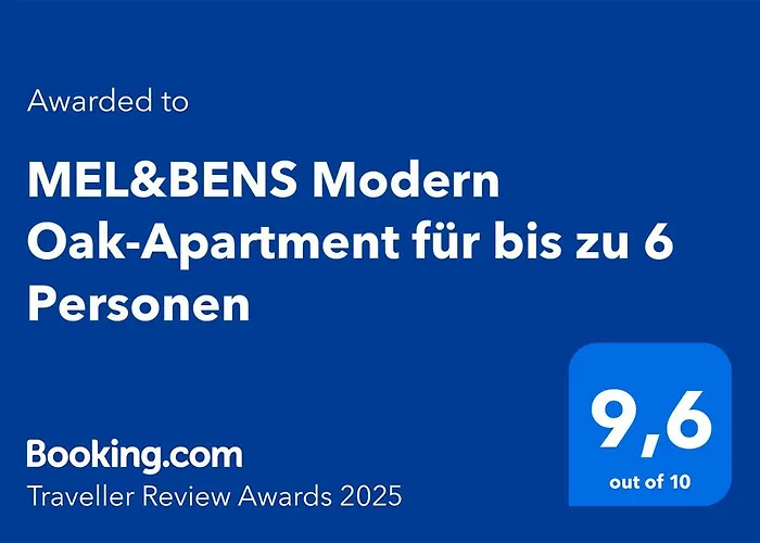 Mel&bens Modern Oak-apartments Fuer Bis Zu 12 Personen ブレーメン